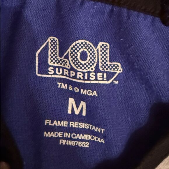 L.O.L. Surprise! Blue and Gray Long nightgown - Picture 2 of 3